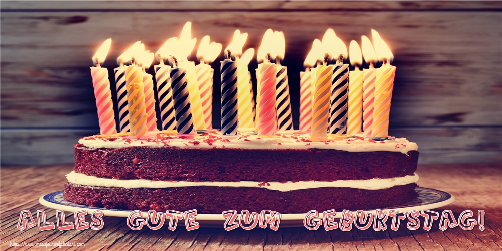 Felicitari de zi de nastere - Alles Gute zum Geburtstag! - mesajeurarifelicitari.com