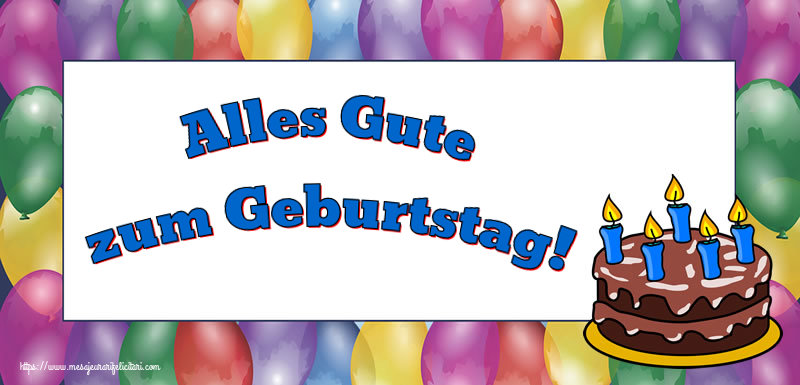 Zi de nastere in Germana - Alles Gute zum Geburtstag!
