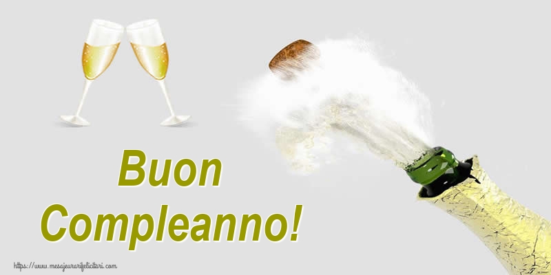Zi de nastere Buon Compleanno!