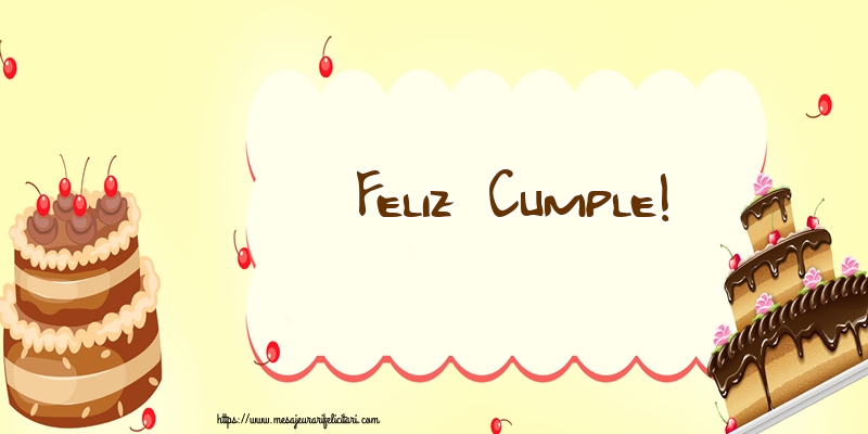 Felicitari de zi de nastere in Spaniola - Feliz Cumple!