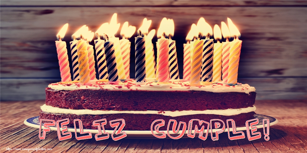 Felicitari de zi de nastere in Spaniola - Feliz Cumple!