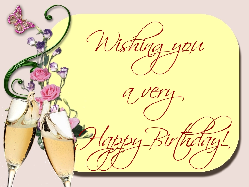 Felicitari de zi de nastere - Wishing you a very Happy Birthday! - mesajeurarifelicitari.com