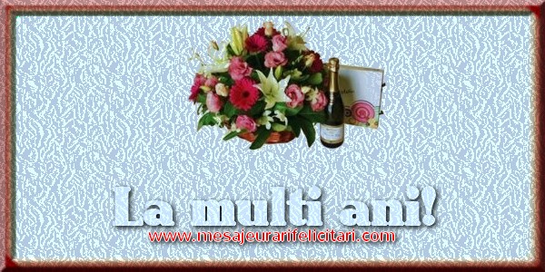 La multi ani!