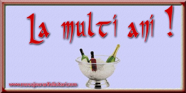La multi ani!