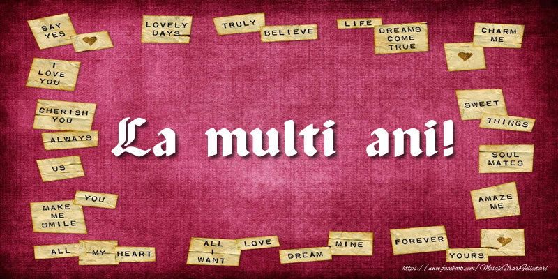 Felicitari de zi de nastere - La multi ani! - mesajeurarifelicitari.com