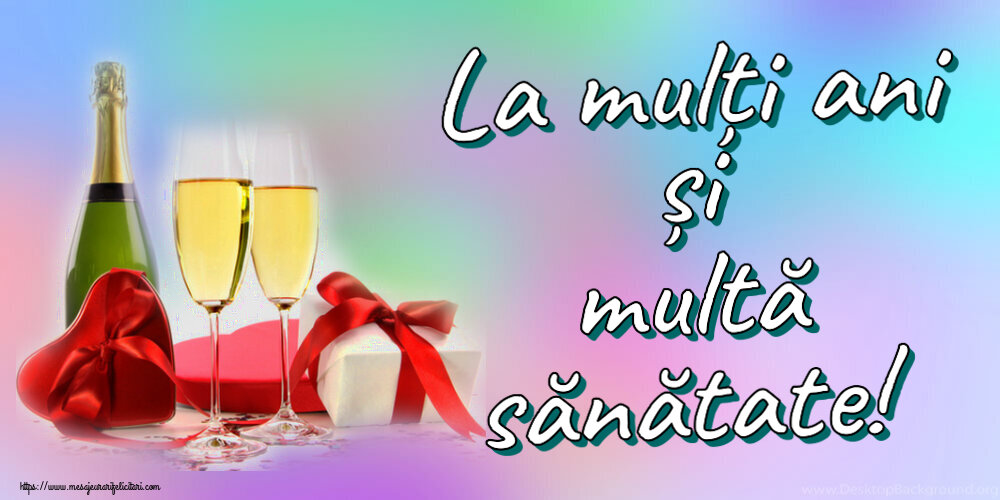 Zi de nastere La mulți ani și multă sănătate! ~ șampanie și cadouri