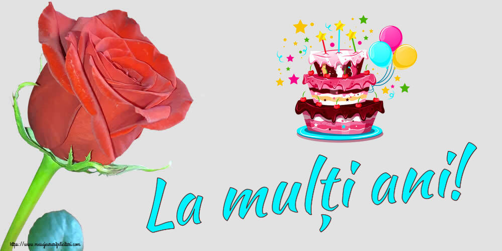 Felicitari de zi de nastere - La mulți ani! ~ tort clipart - mesajeurarifelicitari.com