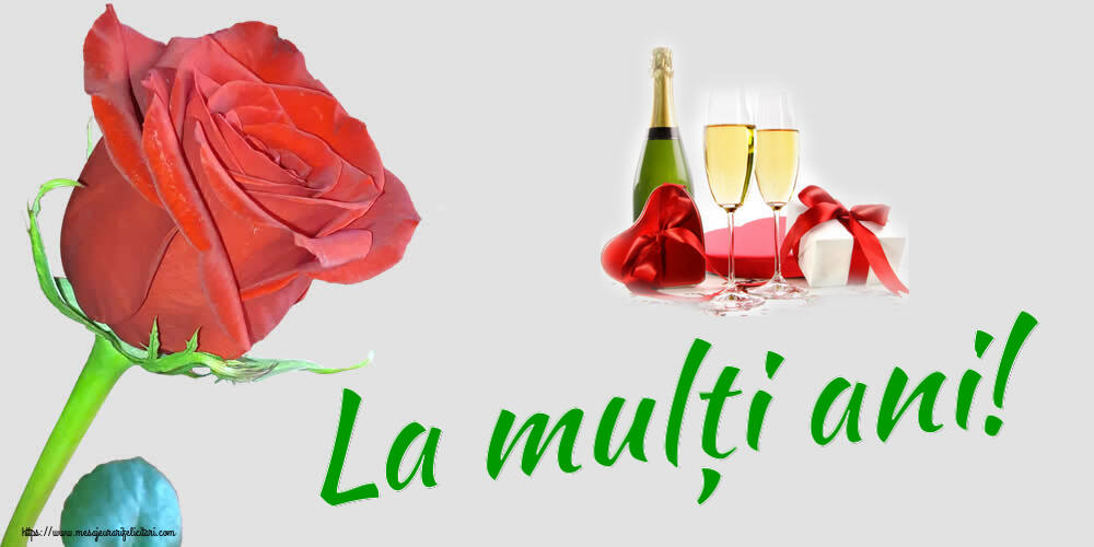 Felicitari de zi de nastere - La mulți ani! ~ șampanie și cadouri - mesajeurarifelicitari.com