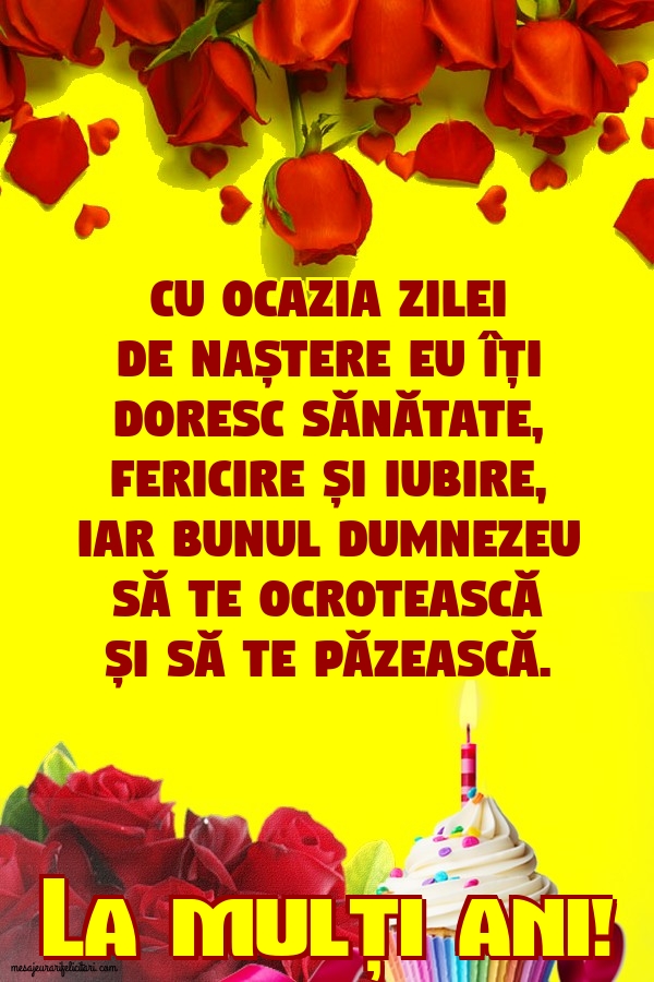 Felicitari de zi de nastere - La mulți ani! - mesajeurarifelicitari.com