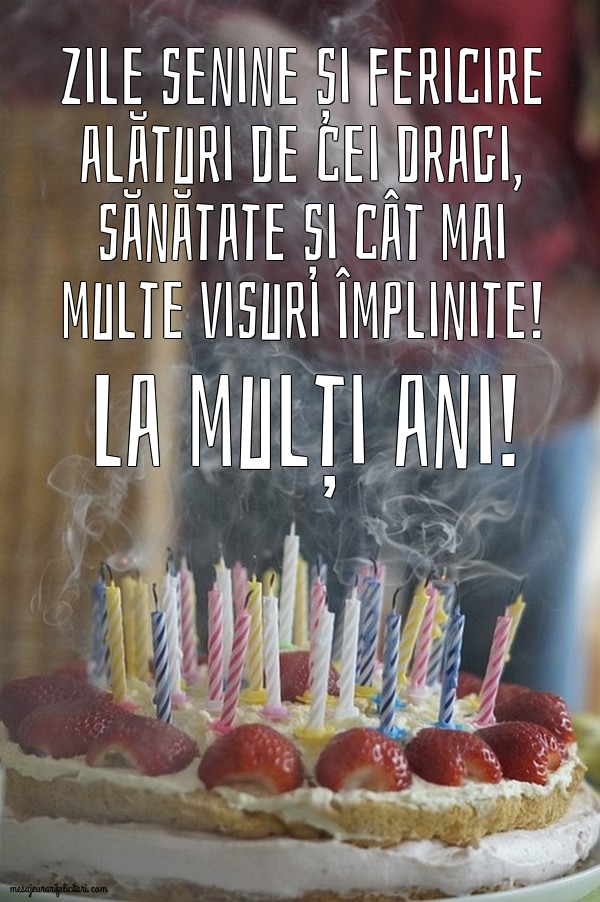 La mulți ani!