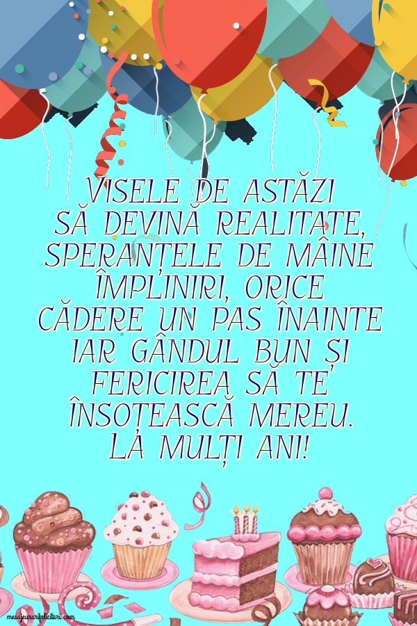 Felicitari de zi de nastere - La mulți ani! - mesajeurarifelicitari.com