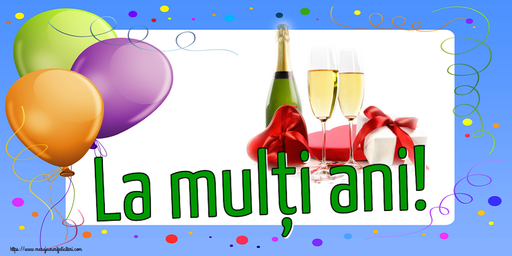 Zi de nastere La mulți ani! ~ șampanie și cadouri