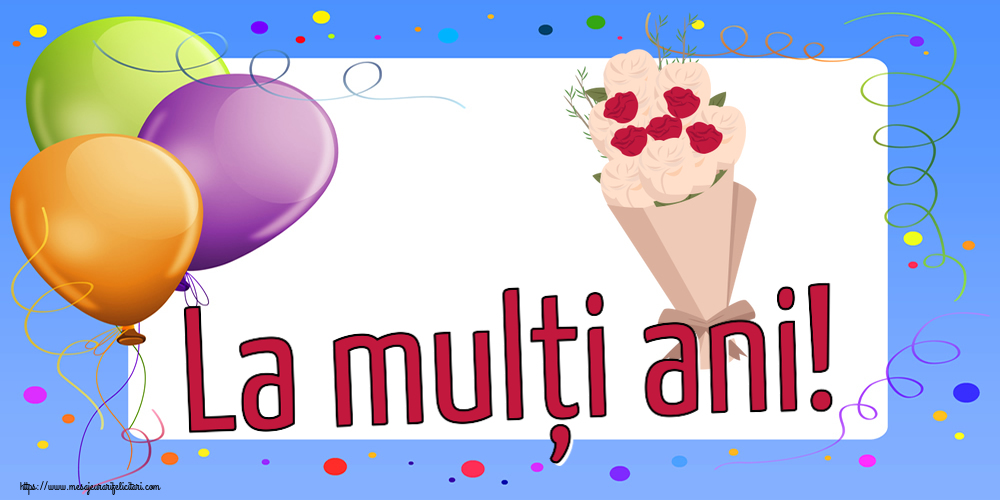 Felicitari de zi de nastere - 🌼🥳 La mulți ani! ~ buchet de flori clipart - mesajeurarifelicitari.com
