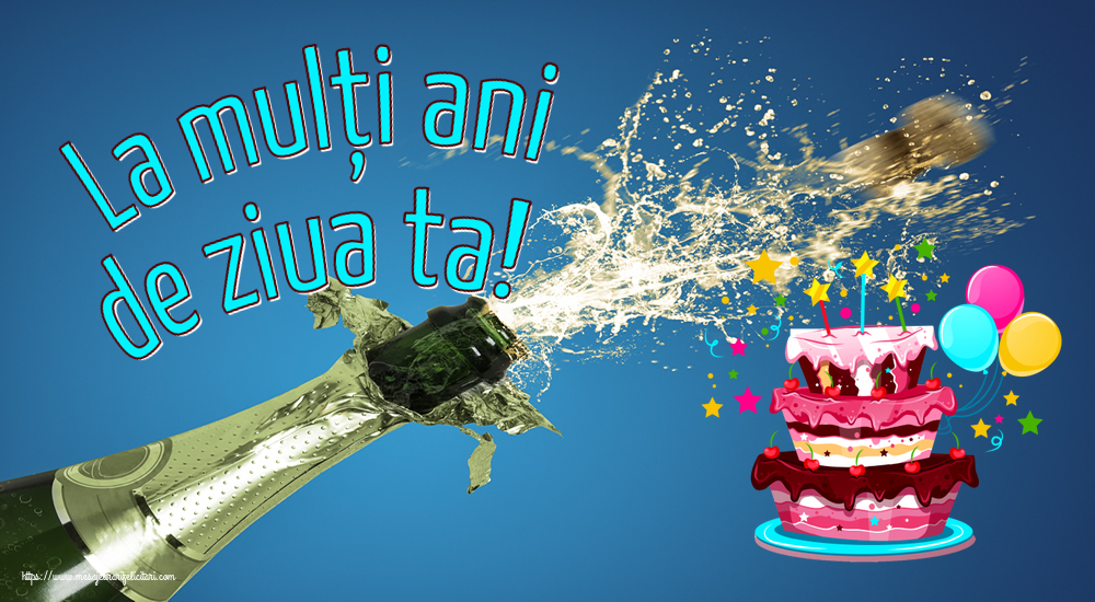 Felicitari de zi de nastere - La mulți ani de ziua ta! ~ tort clipart - mesajeurarifelicitari.com