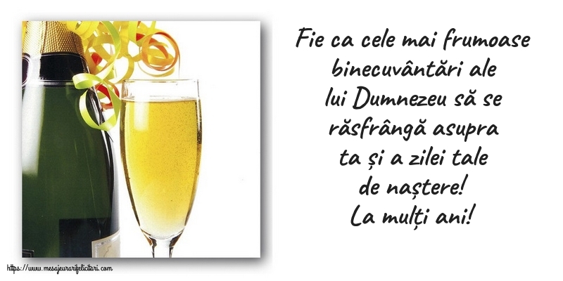 La mulți ani!