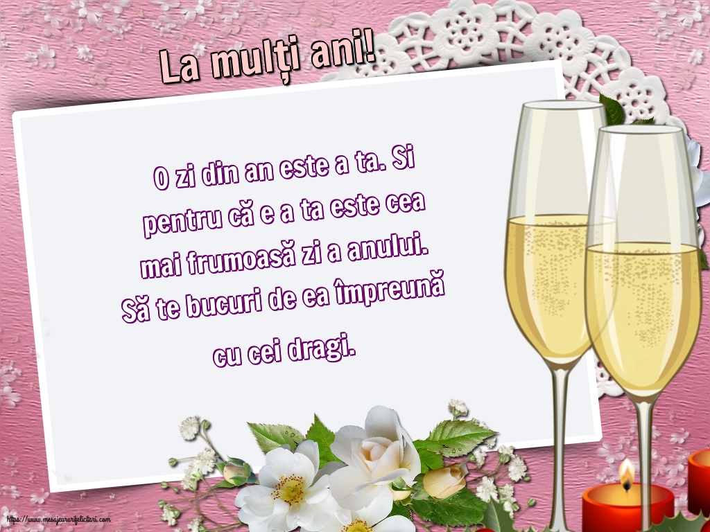 Zi de nastere La mulți ani!