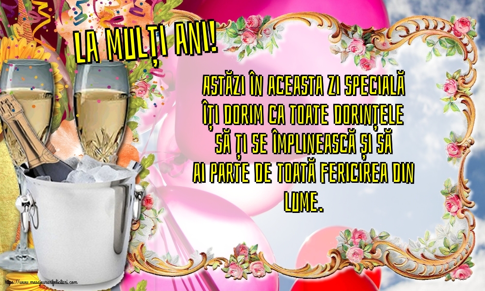Zi de nastere La mulți ani!