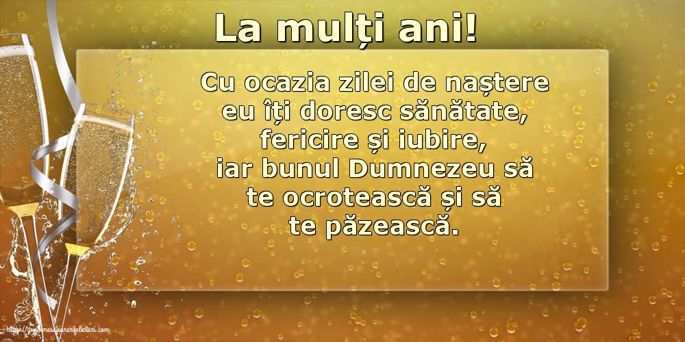 Zi de nastere La mulți ani!