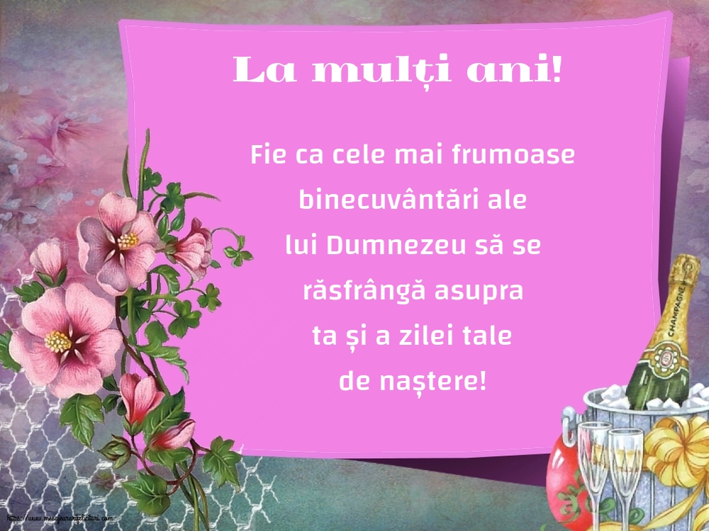 Felicitari de zi de nastere - La mulți ani! - mesajeurarifelicitari.com