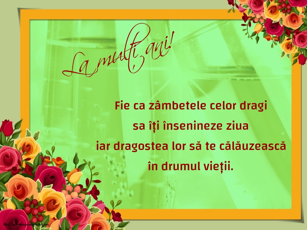 Felicitari de zi de nastere - La mulți ani! - mesajeurarifelicitari.com