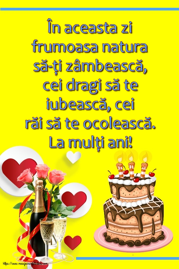 Felicitari de zi de nastere - La mulți ani! - mesajeurarifelicitari.com
