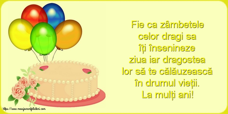 La mulți ani!