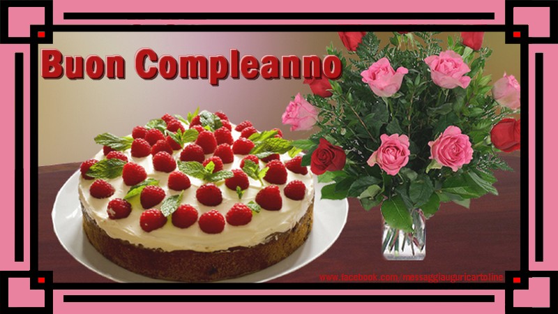 Felicitari de zi de nastere in Italiana - Buon Compleanno
