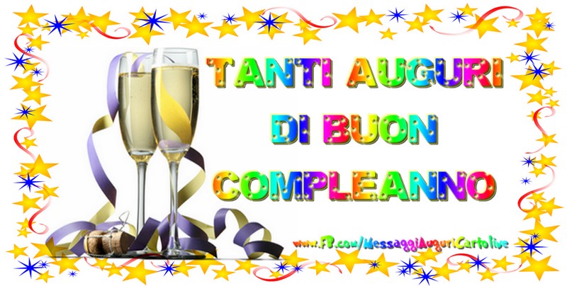 Felicitari de zi de nastere in Italiana - Tanti Auguri di Buon Compleanno