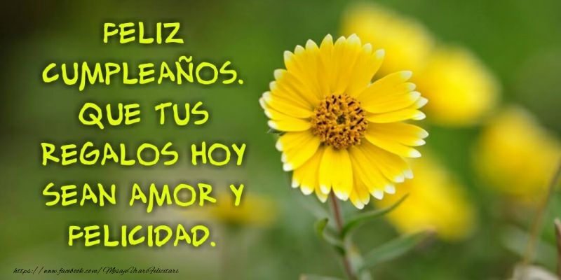 Felicitari de zi de nastere in Spaniola - Feliz Cumpleaños!