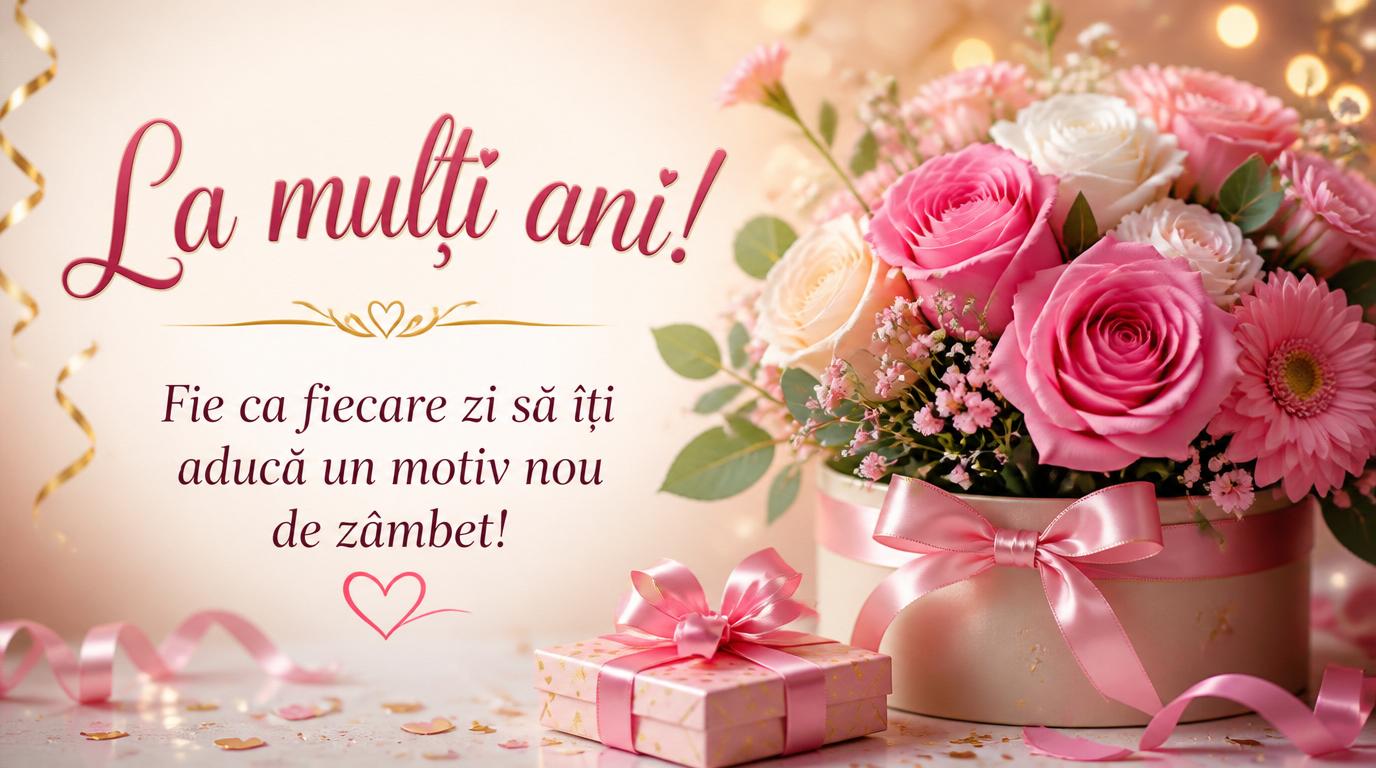 Felicitari de zi de nastere - La mulți ani! - mesajeurarifelicitari.com