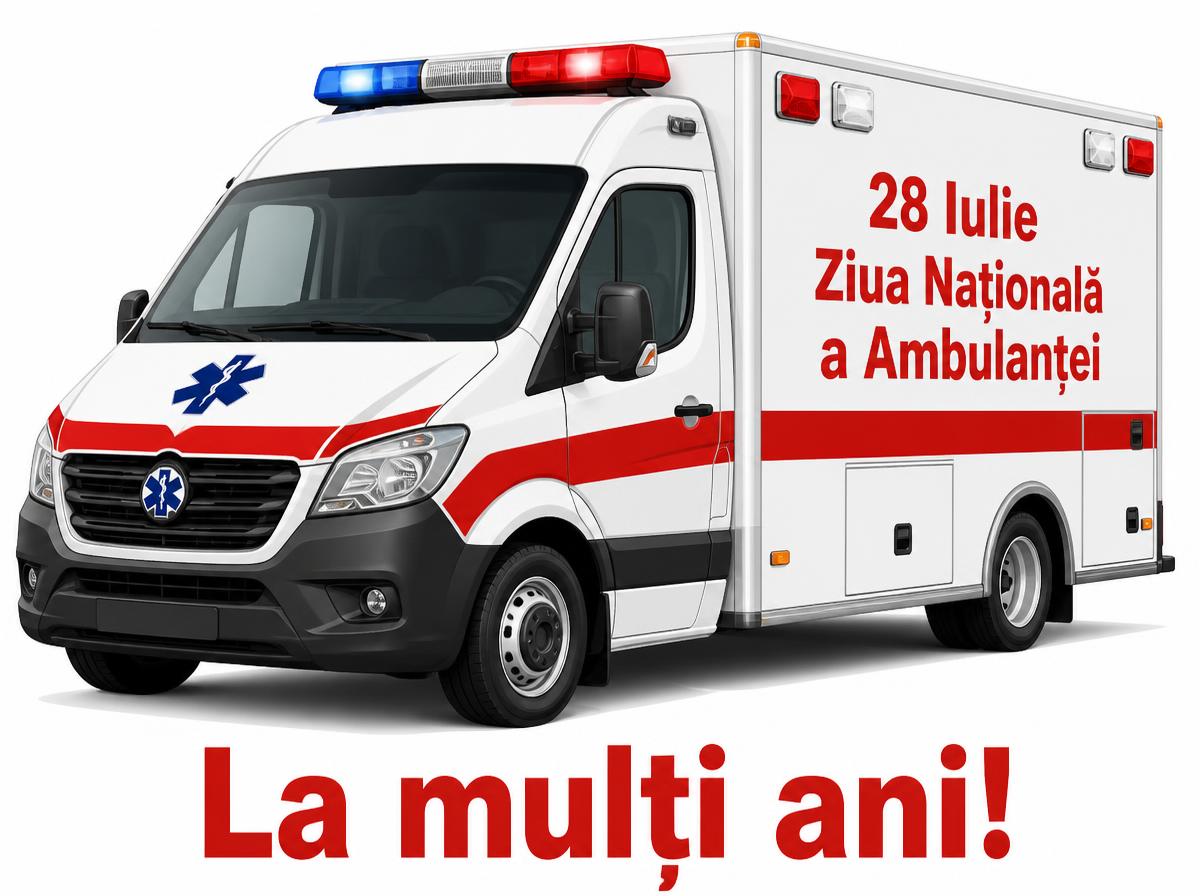 28 Iulie Ziua Naţională a Ambulanţei La mulți ani!