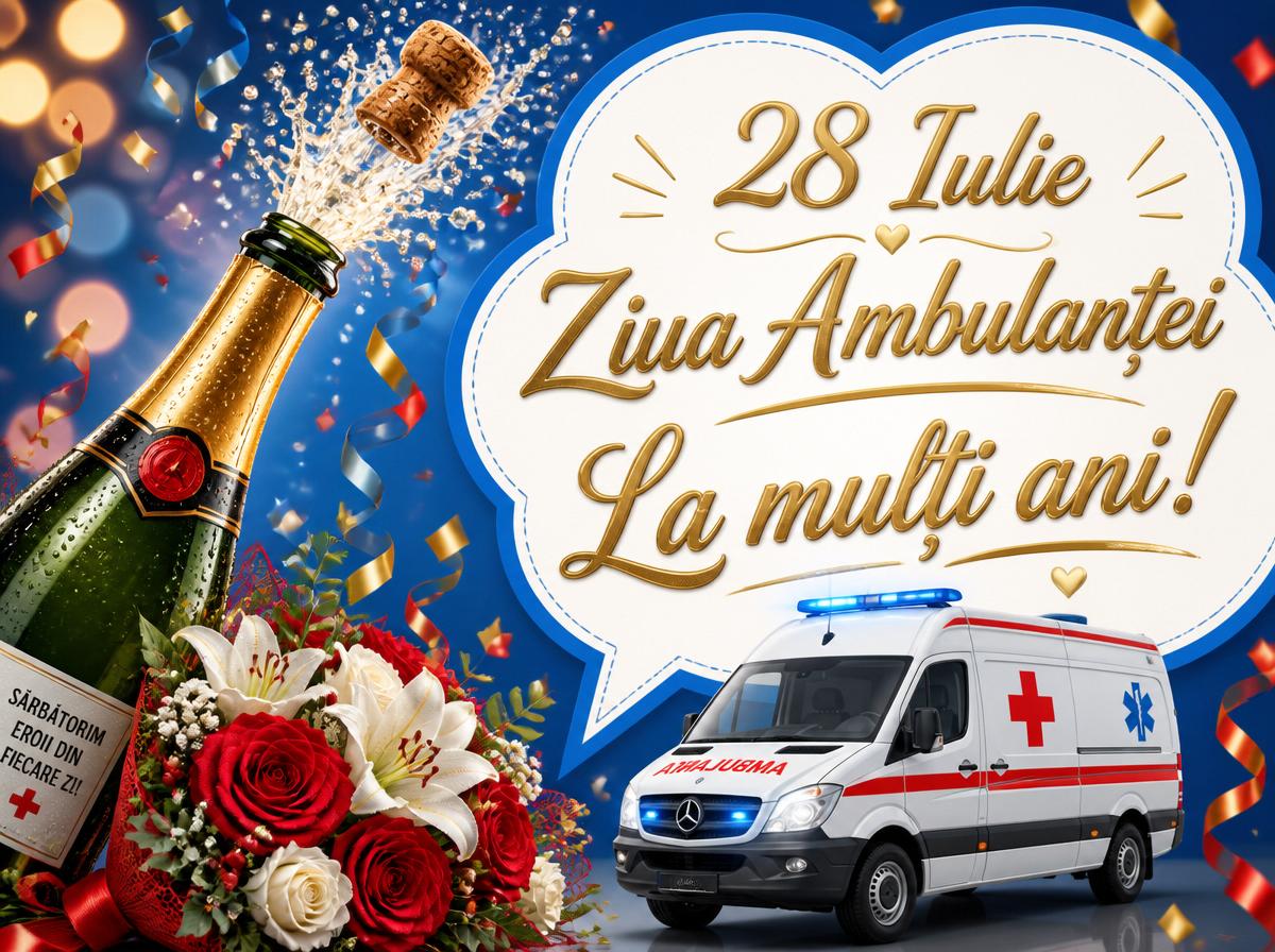 28 Iulie Ziua Ambulanţei La mulți ani!