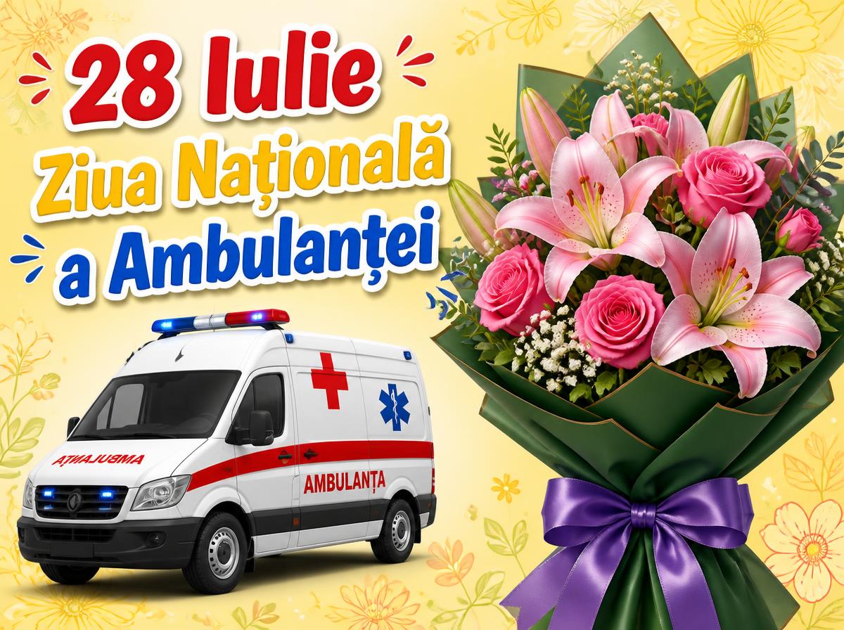 28 Iulie Ziua Naţională a Ambulanţei