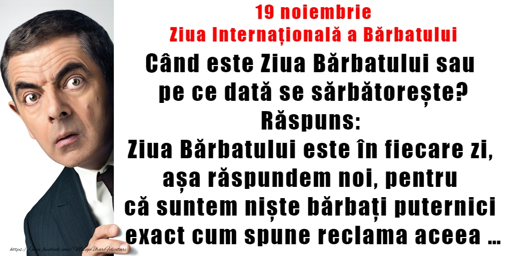 La multi ani de ziua bărbaților!