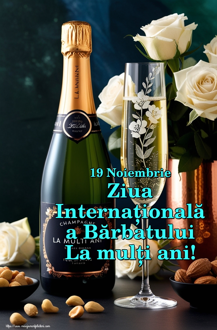 19 Noiembrie Ziua Internațională a Bărbatului La mulți ani!