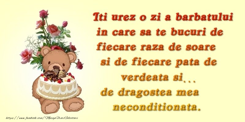 La multi ani de 19 noiembrie ziua barbatului!