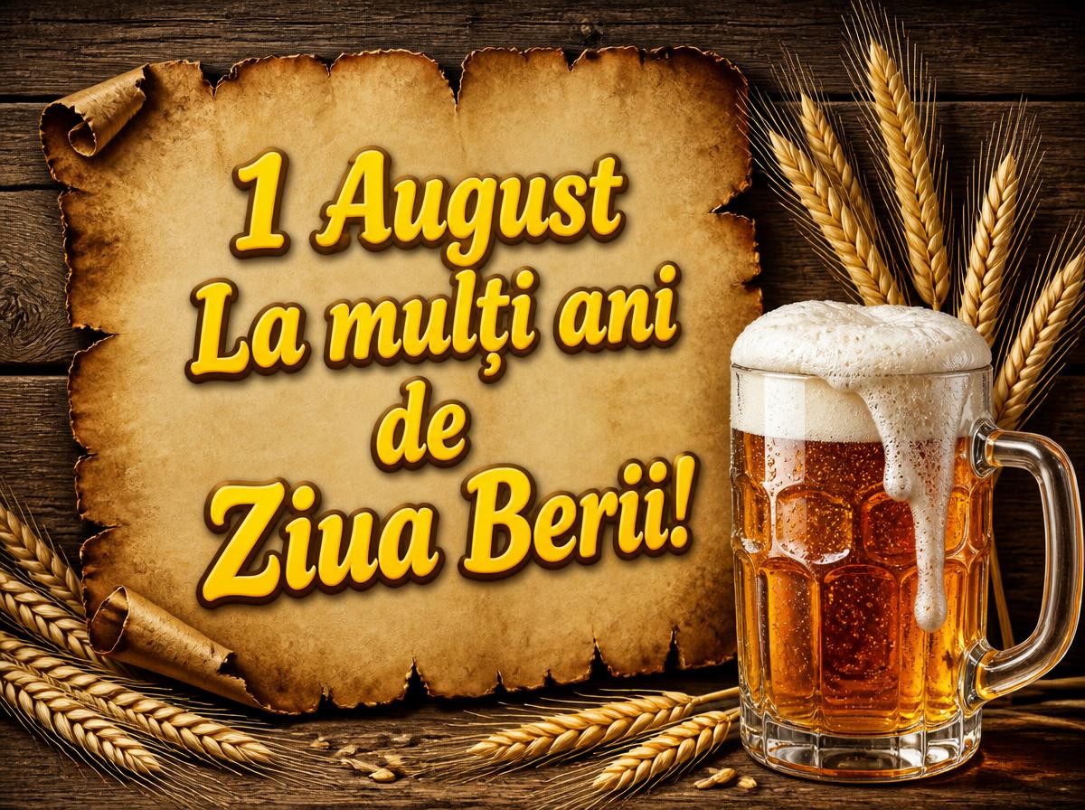 Felicitari de Ziua Berii - 1 August La mulți ani de Ziua Berii! - mesajeurarifelicitari.com