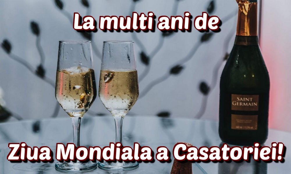 La multi ani de Ziua Mondiala a Casatoriei!