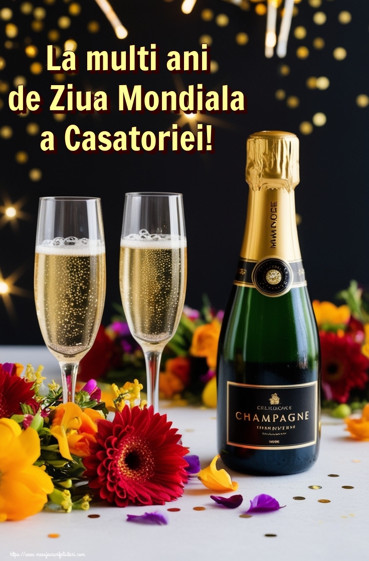 La multi ani de Ziua Mondiala a Casatoriei!