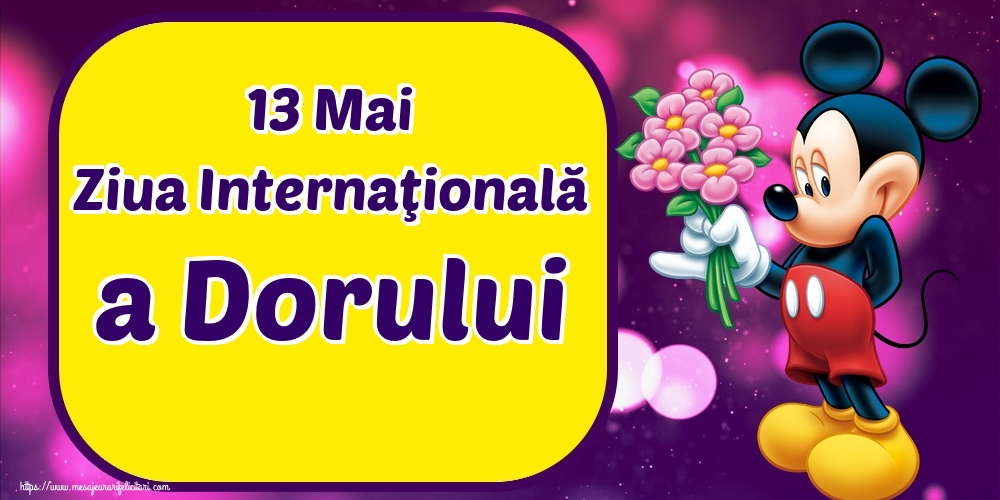Felicitari de Ziua Dorului - 13 Mai Ziua Internaţională a Dorului - mesajeurarifelicitari.com