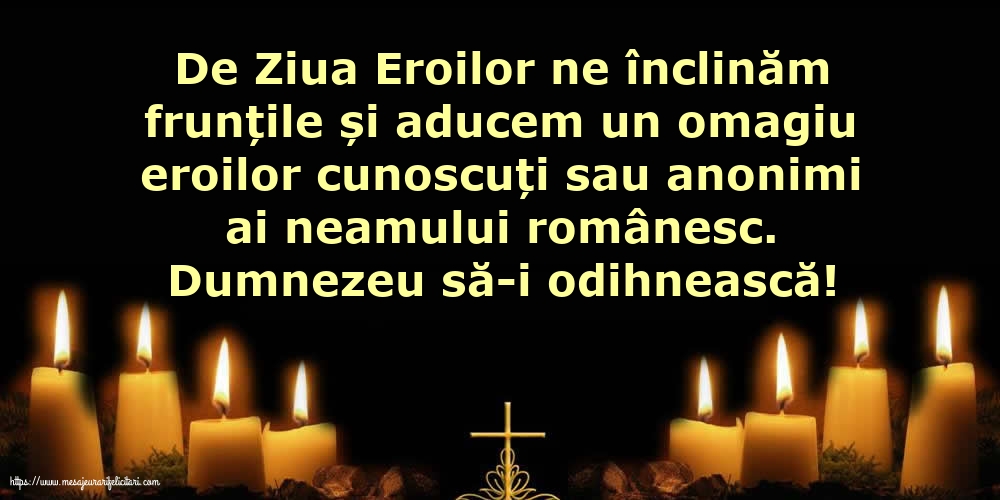 Dumnezeu să-i odihnească!