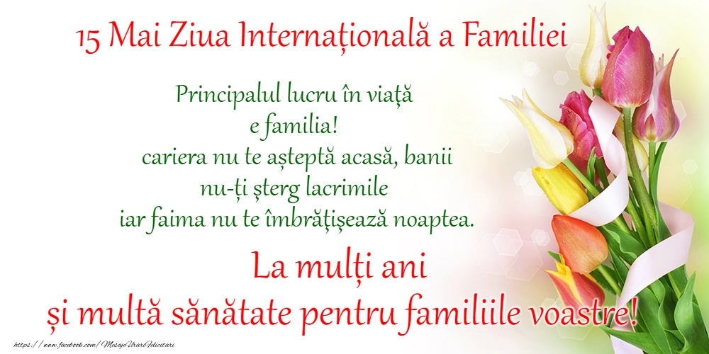 La mulţi ani pentru toate familiile!