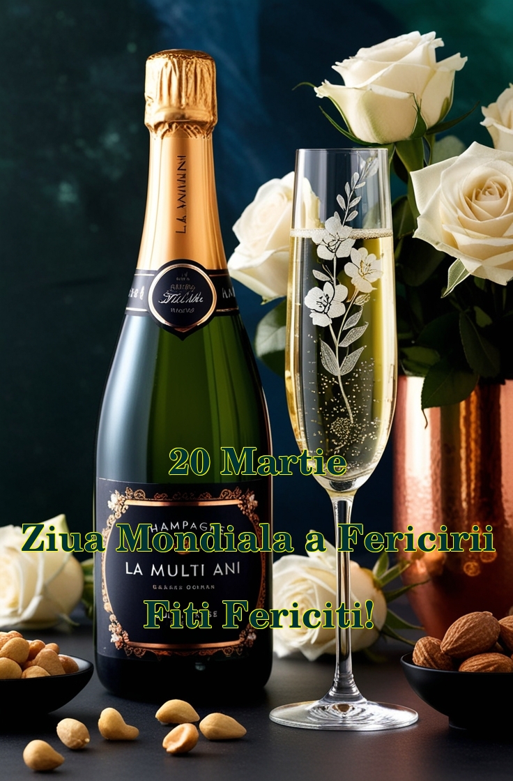 20 Martie Ziua Mondiala a Fericirii Fiti Fericiti!