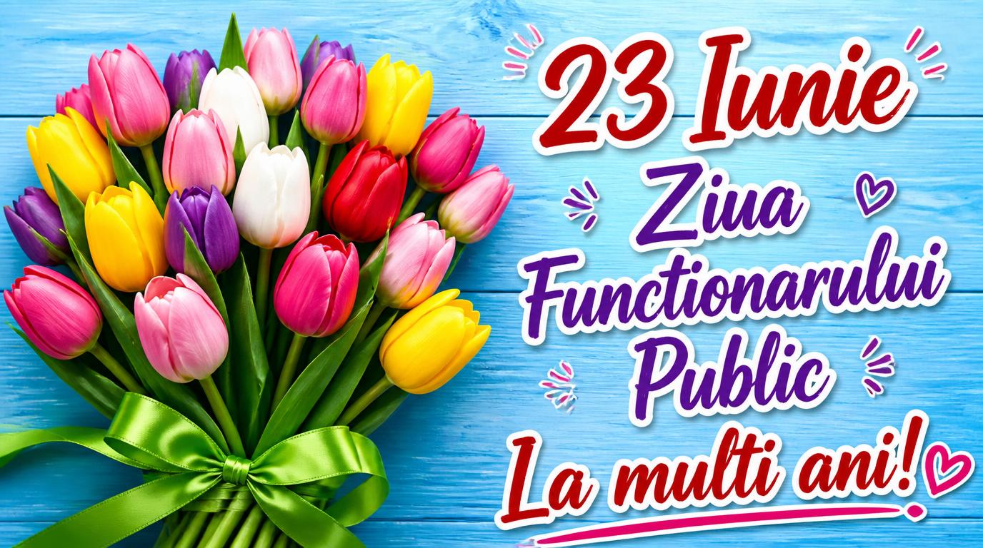 23 Iunie Ziua Functionarului Public La multi ani!
