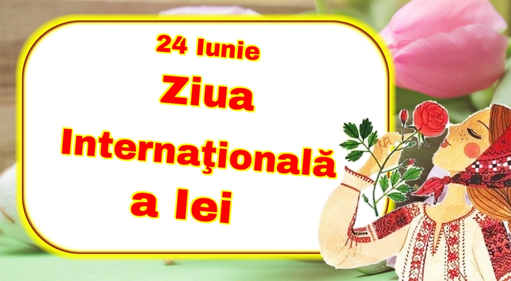 24 Iunie Ziua Internaţională a Iei