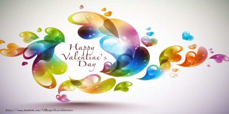 Felicitari Ziua indragostitilor in Engleza - Happy Valentine's Day! I love you! 14 February