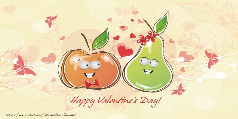 Felicitari Ziua indragostitilor in Engleza - Happy Valentine's Day! I love you! 14 February