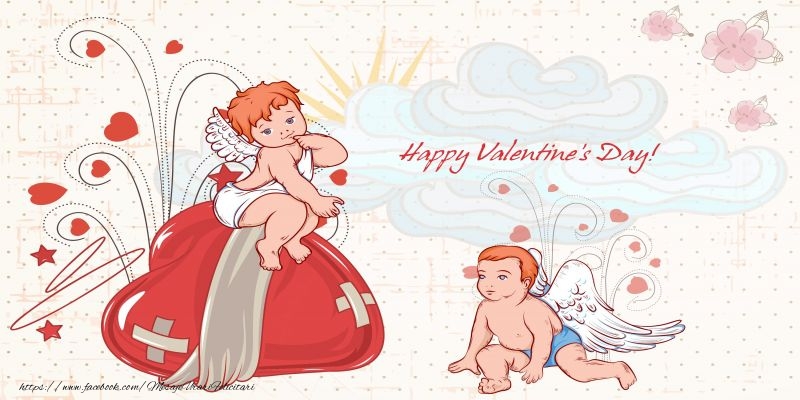 Ziua indragostitilor in Engleza - Happy Valentine's Day! I love you! 14 February