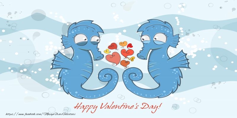 Felicitari Ziua indragostitilor in Engleza - Happy Valentine's Day! I love you! 14 February