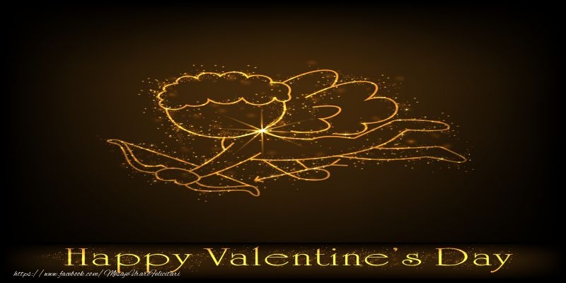 Felicitari Ziua indragostitilor in Engleza - Happy Valentine's Day! I love you! 14 February